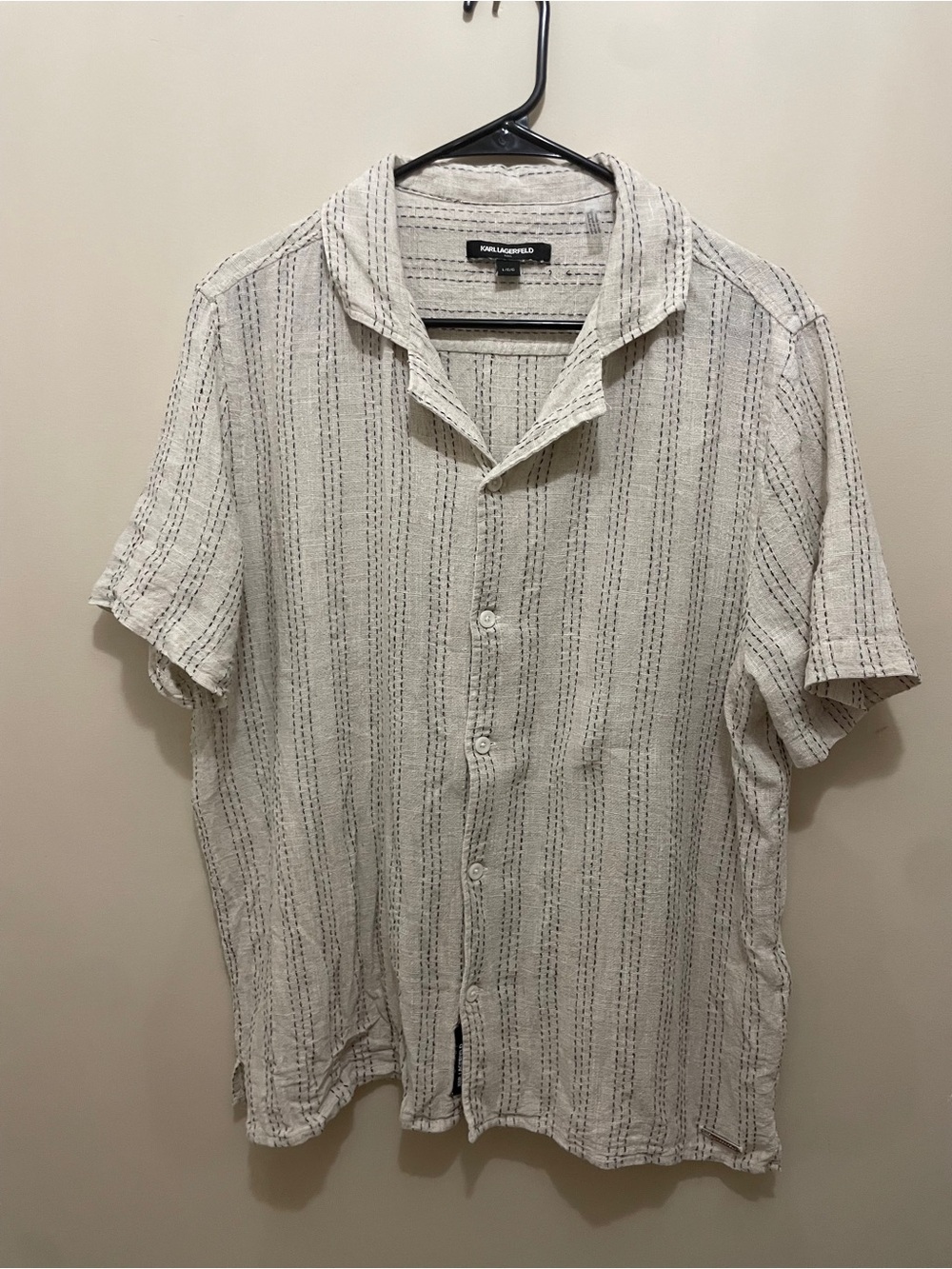 Men’s Short Sleeve Linen Shirt